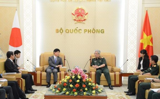 Tăng cường hợp tác quốc phòng giữa Việt Nam và Nhật Bản