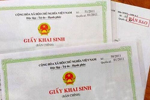 Thủ tục đăng ký giấy khai sinh cho con ngoài giá thú