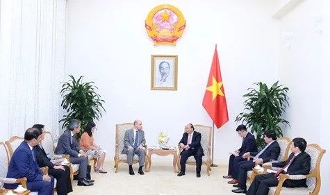 Thủ tướng tiếp một số doanh nghiệp nước ngoài