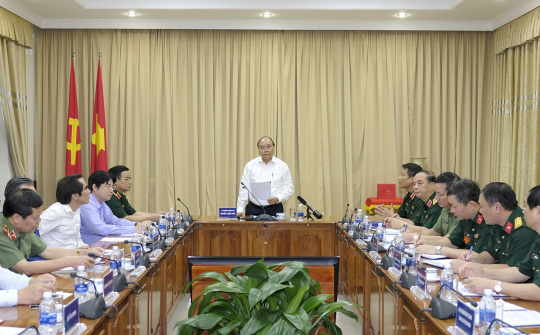 Thủ tướng làm việc với Ban Quản lý Lăng Chủ tịch Hồ Chí Minh