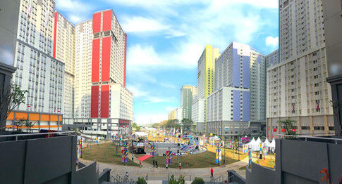 Toàn cảnh làng vận động viên Kemayoran tại Asiad 2018