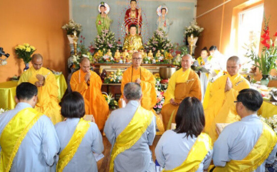 Đại lễ Vu Lan báo hiếu tại Chùa Phổ Đà, CHLB Đức