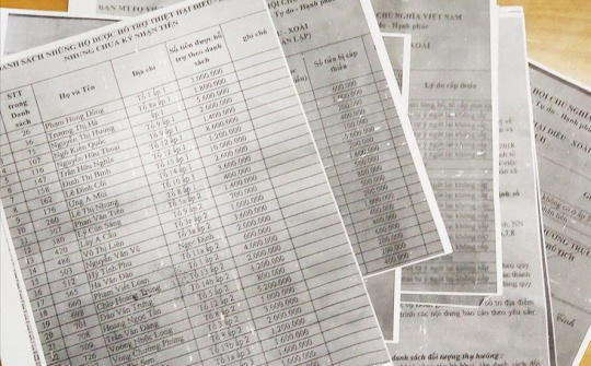 Đồng Nai: Tiền ngân sách hỗ trợ dân mất mùa “chui” vào túi ai?