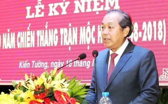 Deputy Prime Minister attends 70th anniversary of Moc Hoa victory