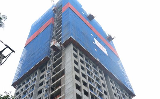 Giàn cẩu công trình 36 tầng đổ sập ở Hà Nội
