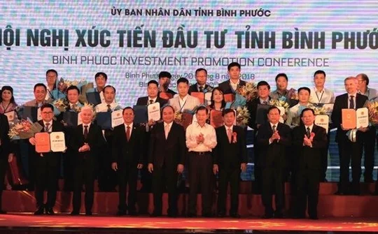 Thủ tướng Nguyễn Xuân Phúc dự hội nghị xúc tiến đầu tư tại Bình Phước