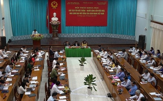 Workshop marks 130th birthday of former President Ton Duc Thang