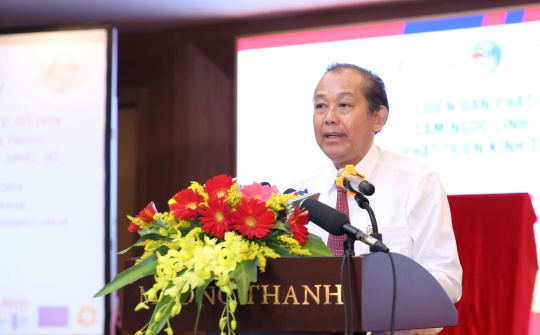 Phó Thủ tướng Thường trực Trương Hoà Bình dự Diễn đàn phát triển dân tộc thiểu số ​​​​​​​