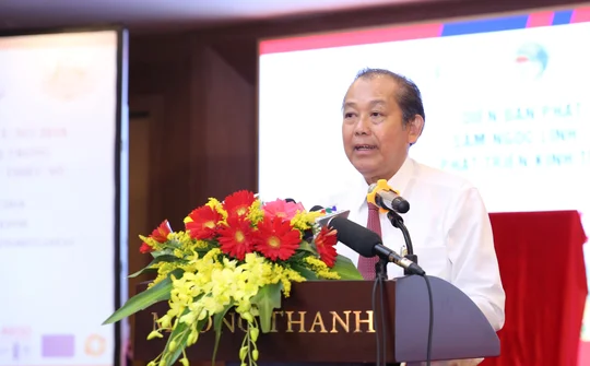 Phó Thủ tướng Thường trực Trương Hoà Bình dự Diễn đàn phát triển dân tộc thiểu số ​​​​​​​
