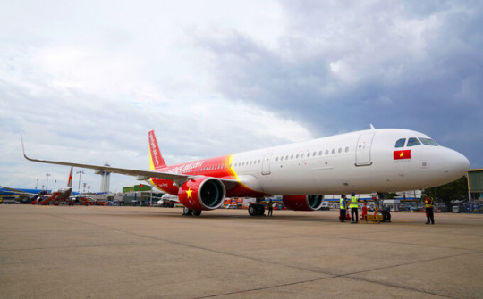 Vietjet tiếp nhận thêm 3 tàu bay mới trong tháng 8