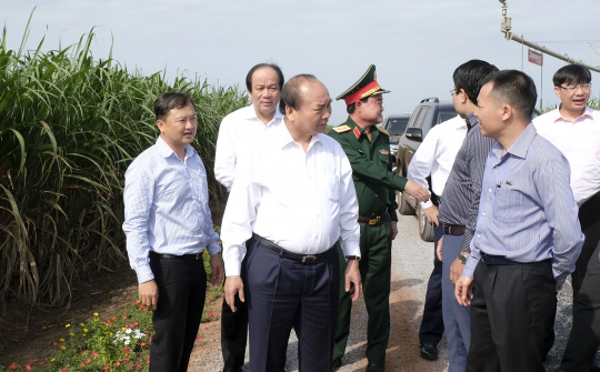 Thủ tướng thăm một số mô hình nông nghiệp công nghệ cao tại Tây Ninh