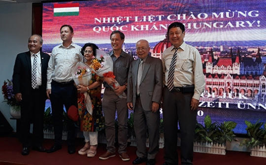 Gathering celebrates Hungary’s National Day in HCM City