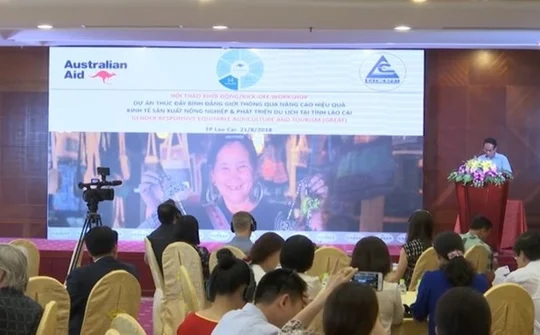 Australia aids gender equality project via agriculture, tourism in Lao Cai