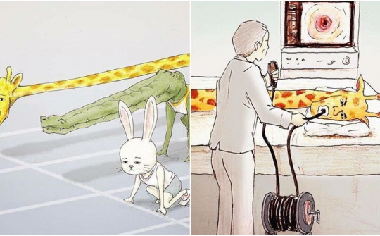 Góc nhìn hài hước về cuộc sống của chàng 'hươu cao cổ'