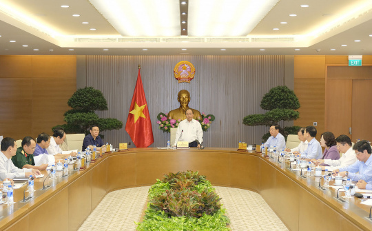 Thường trực Chính phủ họp về công tác tổ chức WEF ASEAN