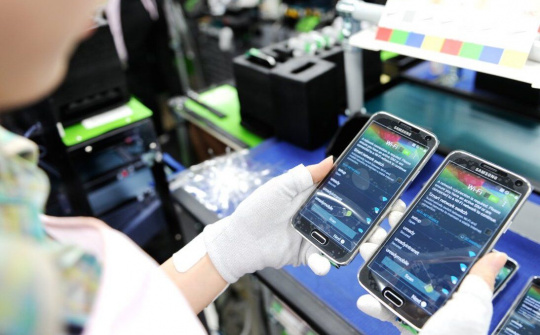 Samsung vượt mốc 1 tỷ sản phẩm công nghệ cao 'made in Vietnam'