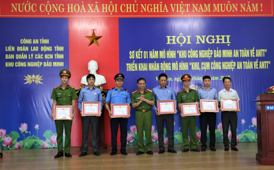 Công an tỉnh Nam Định: Tiếp sức cho phát triển kinh tế