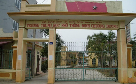 Thanh Hóa giải thể 5 trường THPT công lập