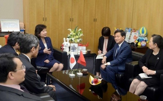 Government Inspectorate delegation visits Japan