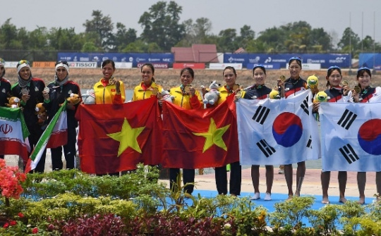 Vietnam wins first gold at Asiad 18, U23 team enter quarterfinals
