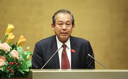 Phó Thủ tướng Trương Hòa Bình làm việc tại tỉnh Điện Biên về tình hình di dân