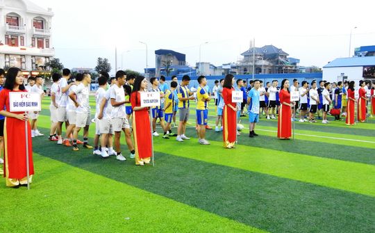 Khai mạc giải bóng đá Auto-Bank Cup Nam Định lần thứ nhất năm 2018