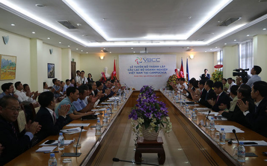 Câu lạc bộ Doanh nghiệp Việt Nam được thành lập tại tại Campuchia