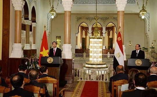 Vietnam, Egypt issue joint statement