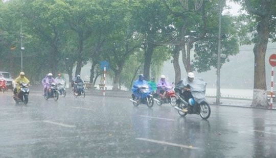 Dự báo thời tiết 31/8: Miền Bắc mưa lớn, miền Trung mưa to đến rất to