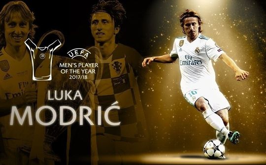 Cầu thủ xuất sắc nhất châu Âu 2018: Gọi tên Luka Modric