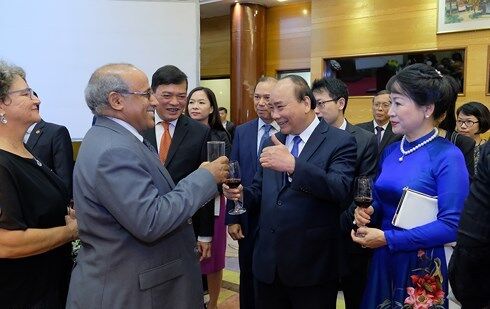 Thủ tướng chủ trì chiêu đãi quốc tế nhân dịp Quốc khánh 2/9