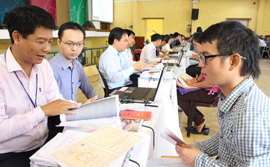 Xây dựng Cơ sở dữ liệu cán bộ, công chức, viên chức