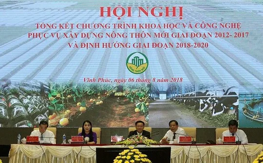 Phó Thủ tướng Vương Đình Huệ chủ trì Hội nghị toàn quốc về nông thôn mới