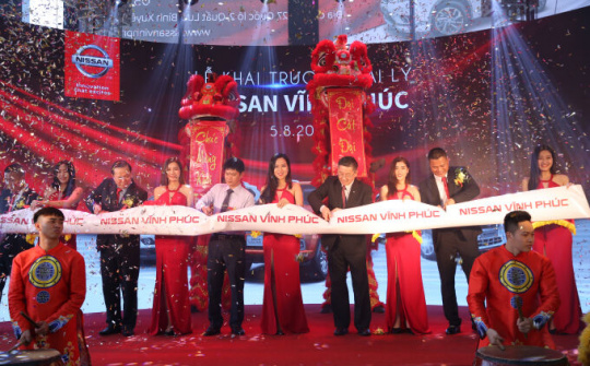Đại lý ô tô Nissan Vĩnh Phúc chính thức khai trương