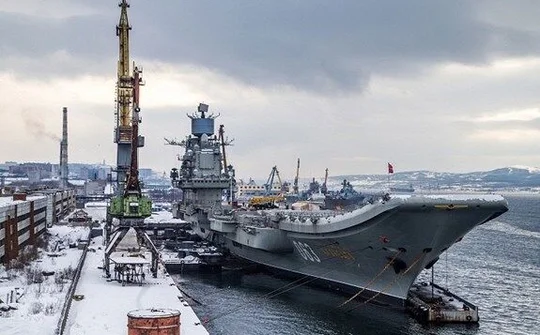 Nga nâng cấp tàu sân bay 'Đô đốc Kuznetsov'