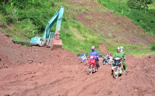 Nguy cơ cao xảy ra lũ quét, sạt lở đất tại tỉnh Gia Lai và Kon Tum