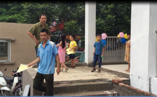 Trương tiểu học Thanh Xuân Bắc (Hà Nội): Bất an với công trình thi công dang dở vẫn đón học sinh vào trường