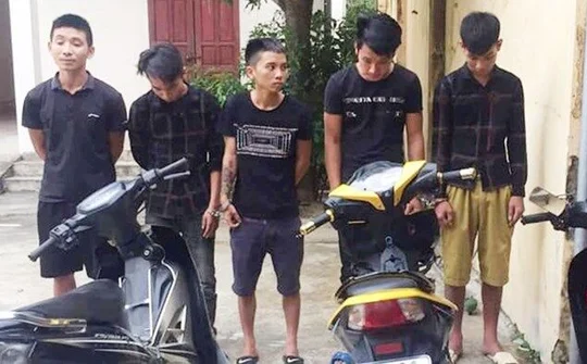 Hà Tĩnh: Bắt giữ nhóm đối tượng chuyên cướp tài sản người đi đường