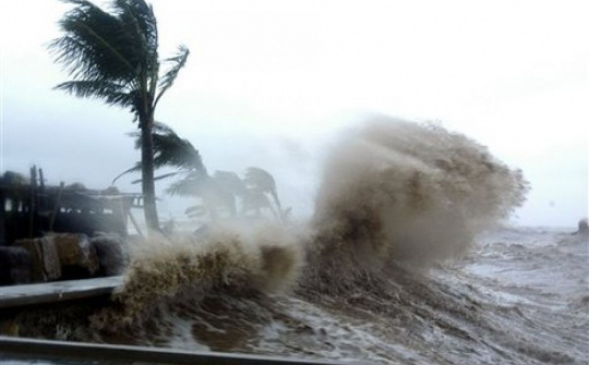 Siêu bão Mangkhut chuẩn bị xuất hiện trên biển Đông