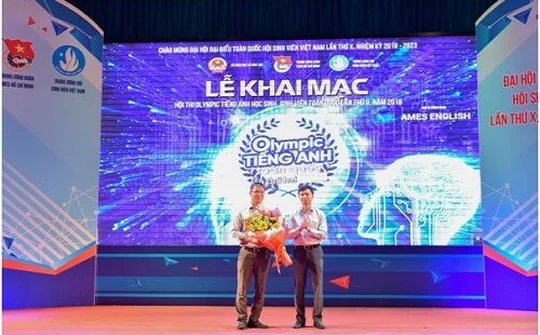 Olympic tiếng Anh 2018 bổ sung hình thức thi mới