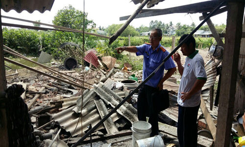 Nổ lò hơi tại cơ sở làm bánh tráng ở Long An, 5 người thương vong