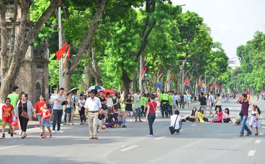 Hoàn thiện không gian đi bộ khu vực hồ Hoàn Kiếm và phụ cận