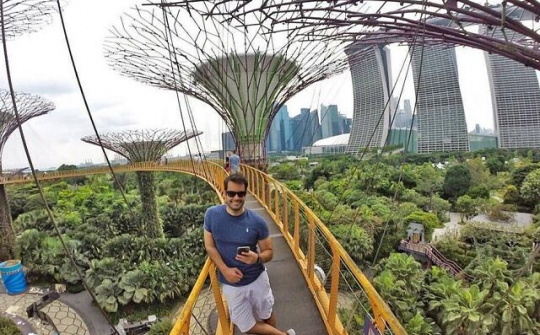 Khám phá 'công viên bách thảo' ngay trong lòng sân bay Changi Singapore