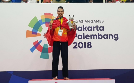 HCV ASIAD 2018 Trần Đình Nam: Mất ngủ 2 đêm trước trận chung kết