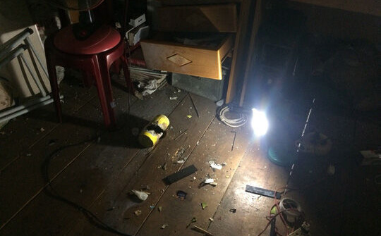 Một sinh viên bị thương nặng, do chế tạo thuốc nổ tại nhà