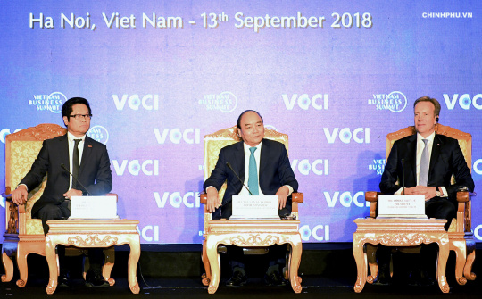 Hội nghị Thượng đỉnh Kinh doanh Việt Nam 2018