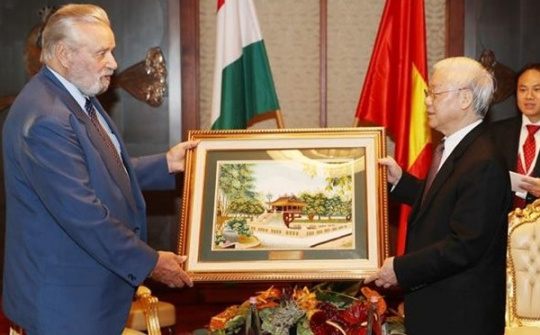 Party chief hails role of Hungary-Vietnam Friendship Association