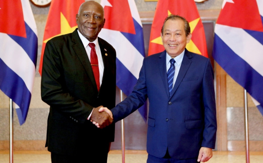 Vietnam values comprehensive cooperation with Cuba: Deputy PM