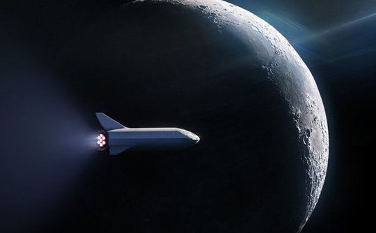 SpaceX ký hợp đồng chuyến du lịch mặt trăng với khách hàng đầu tiên