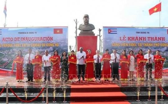 Fidel Park inaugurated in Quang Tri